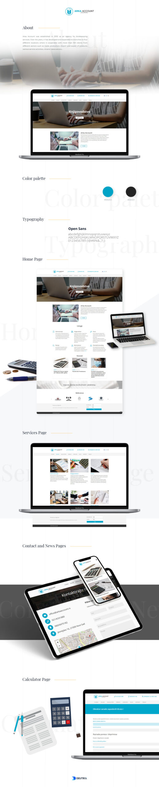 Arka account mockup